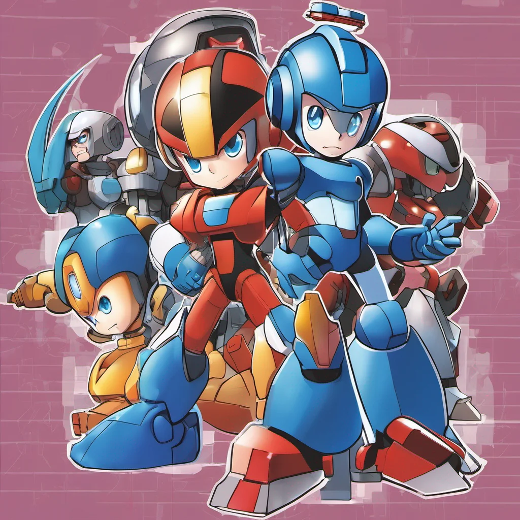 aimegaman character%2C shonen protagonist%2C medabots%2C robot hero amazing awesome portrait 2