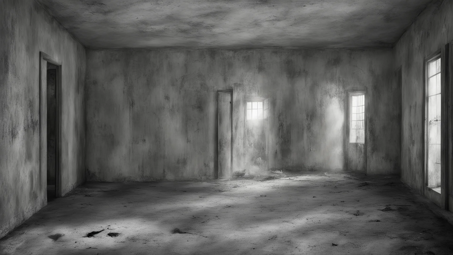aimental asylum with a ghost  wide
