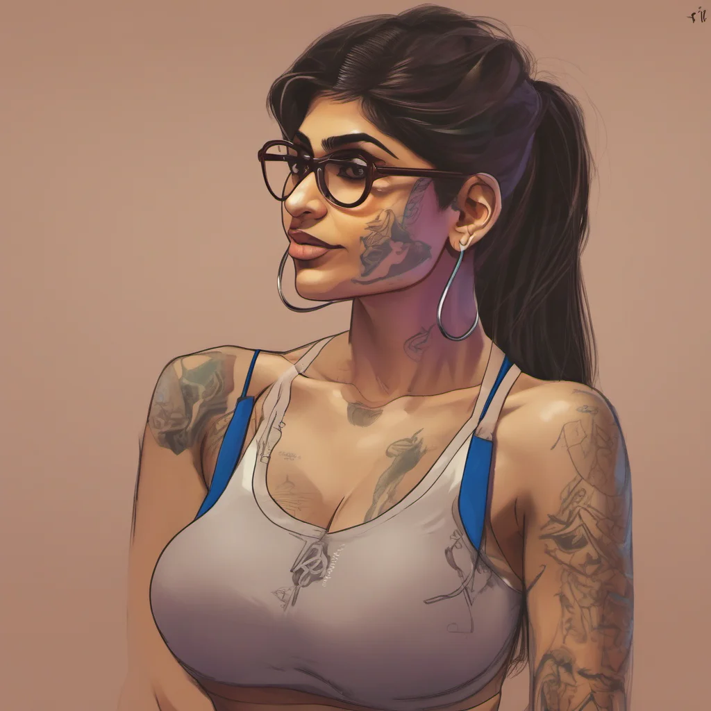 Mia kalifa AI Art Generator + Image Search