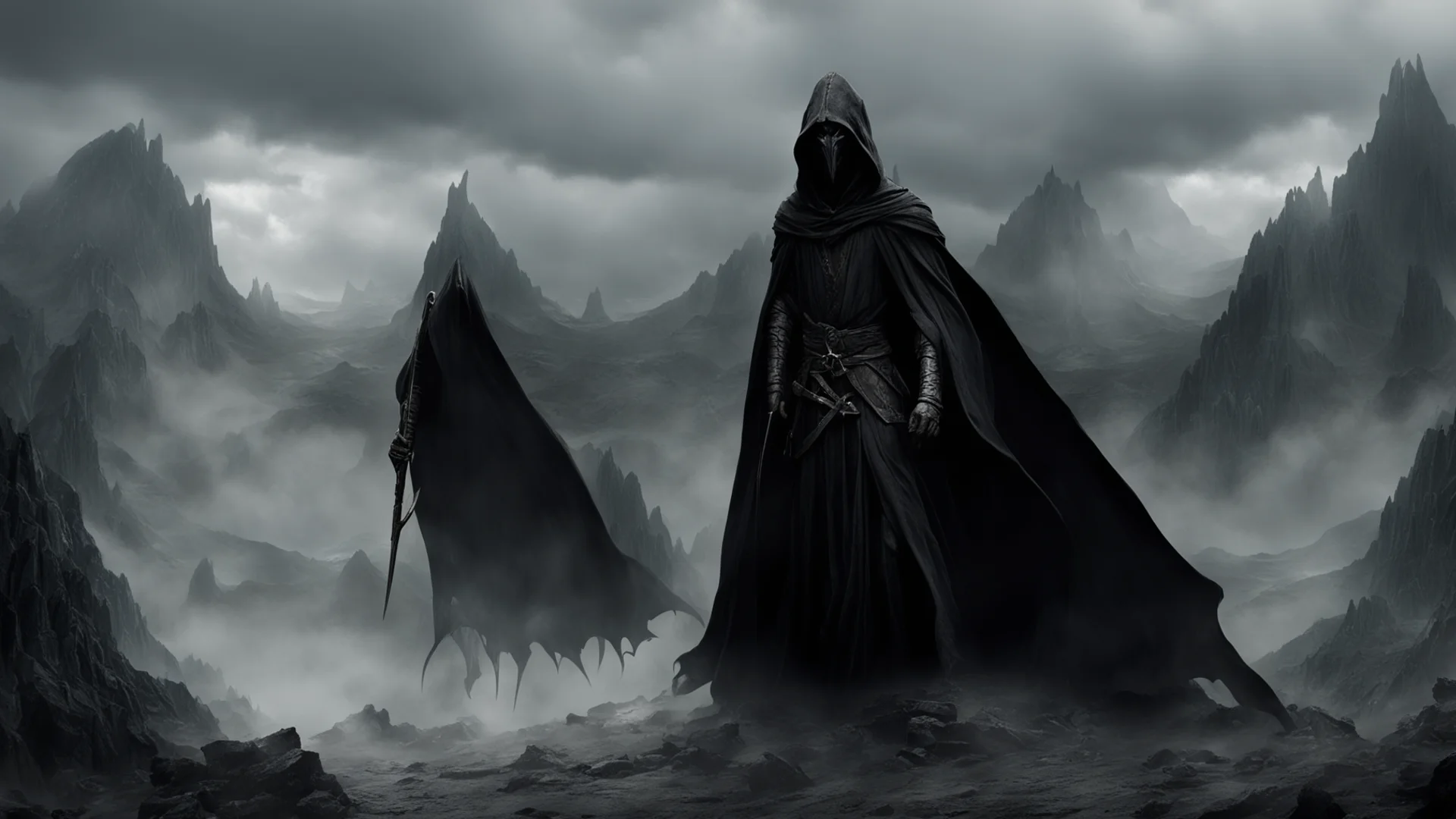 aimiddle earth nazgul amazing awesome portrait 2 wide