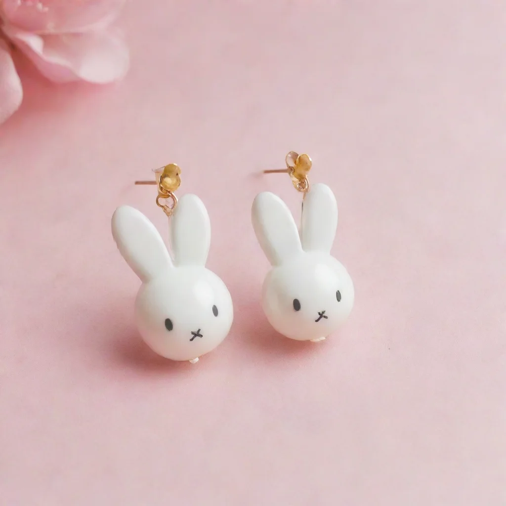 aimiffy with pearl earrings