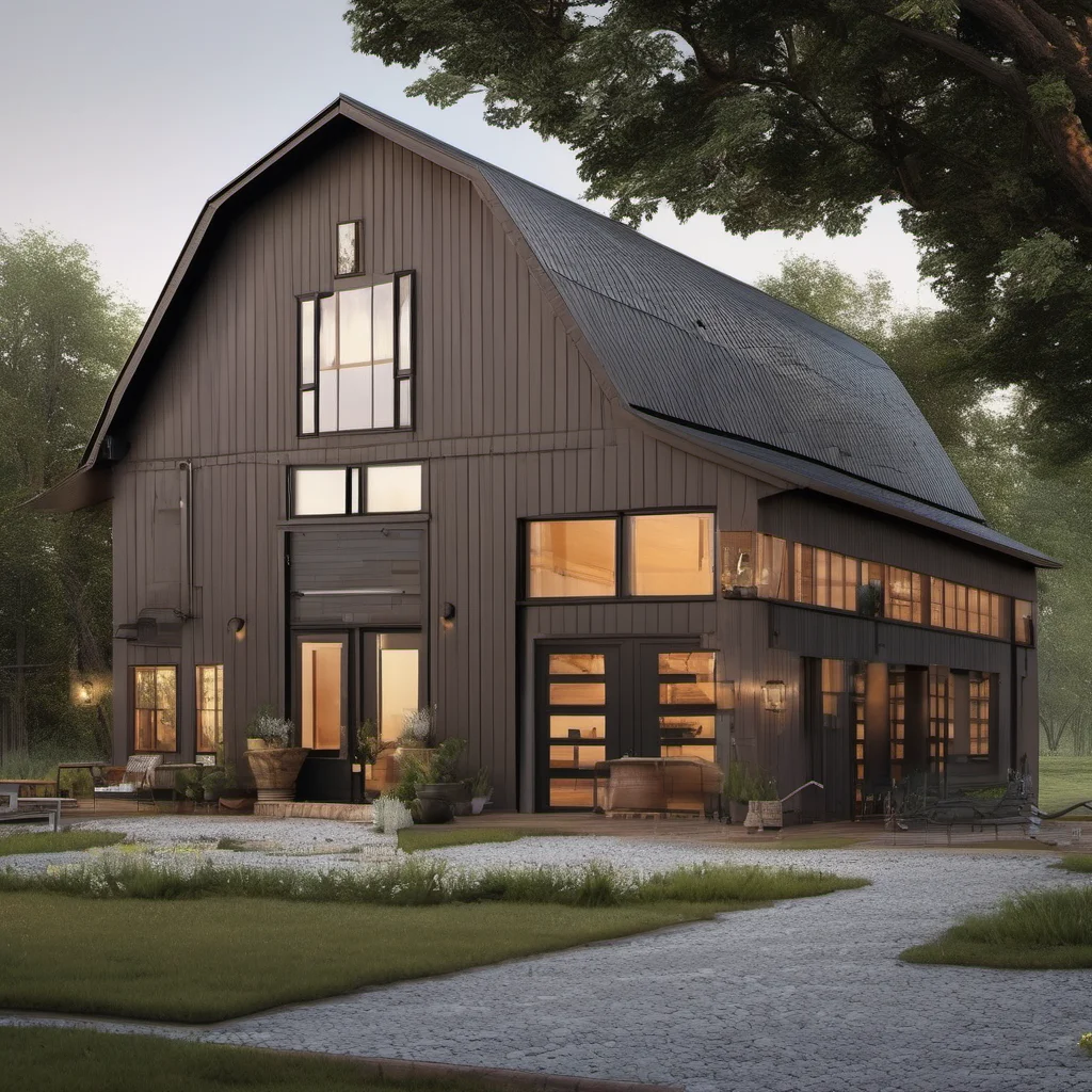 aimodern barn home realistic  good looking trending fantastic 1