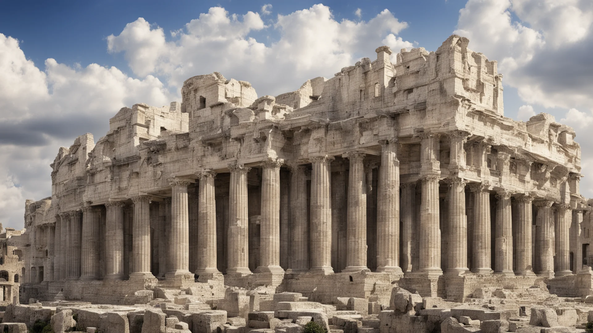 aimodern roman empire architecture desktop wallpaper wide