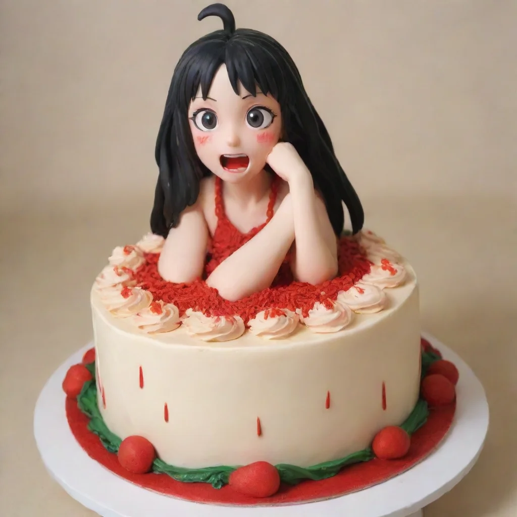 momo yaoyorozu turned into a cake