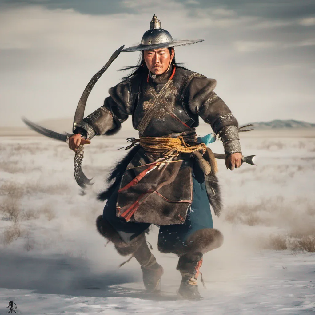 mongolian warrior amazing awesome portrait 2