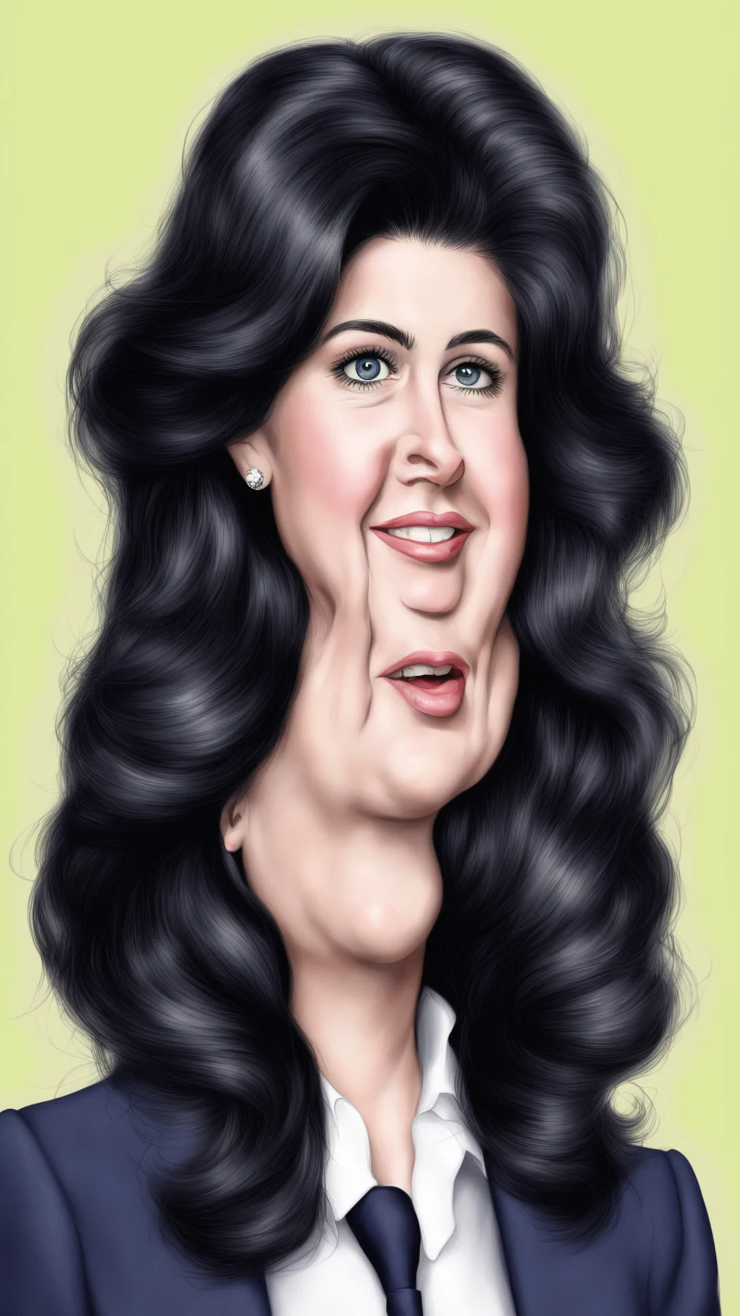 monica lewinsky caricature amazing awesome portrait 2 tall