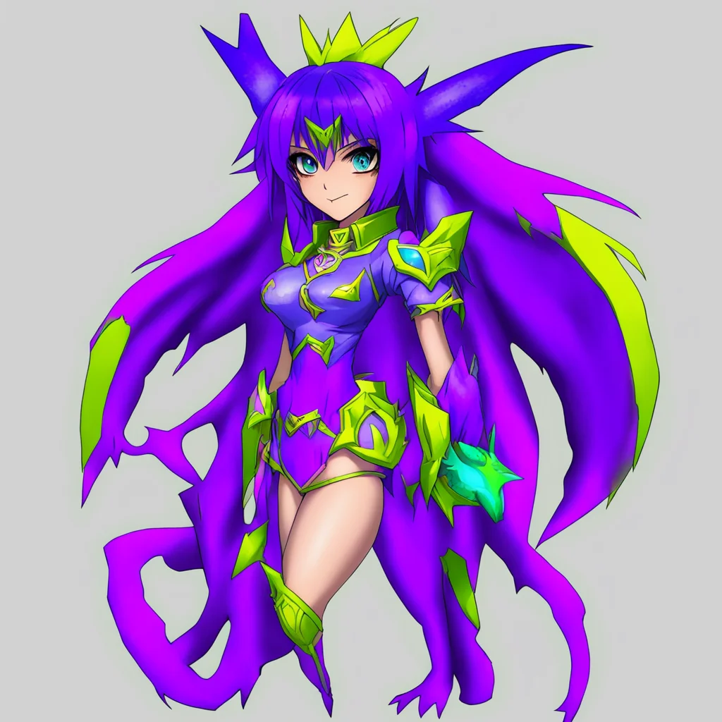 monster girl in a yu gi oh style. amazing awesome portrait 2