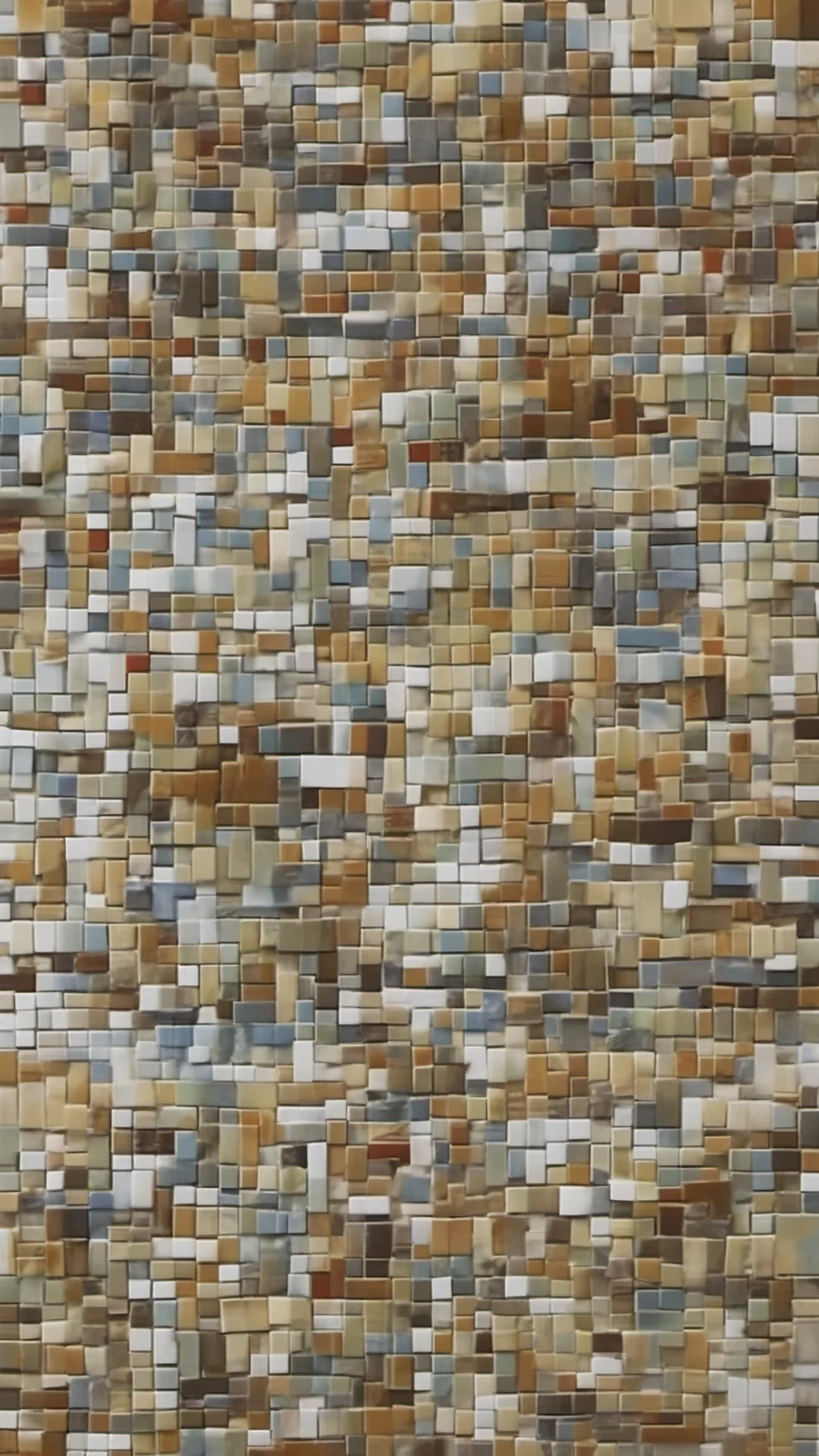 mosaic tiles environment relaxing peaceful  confident engaging wow artstation art 3 tall
