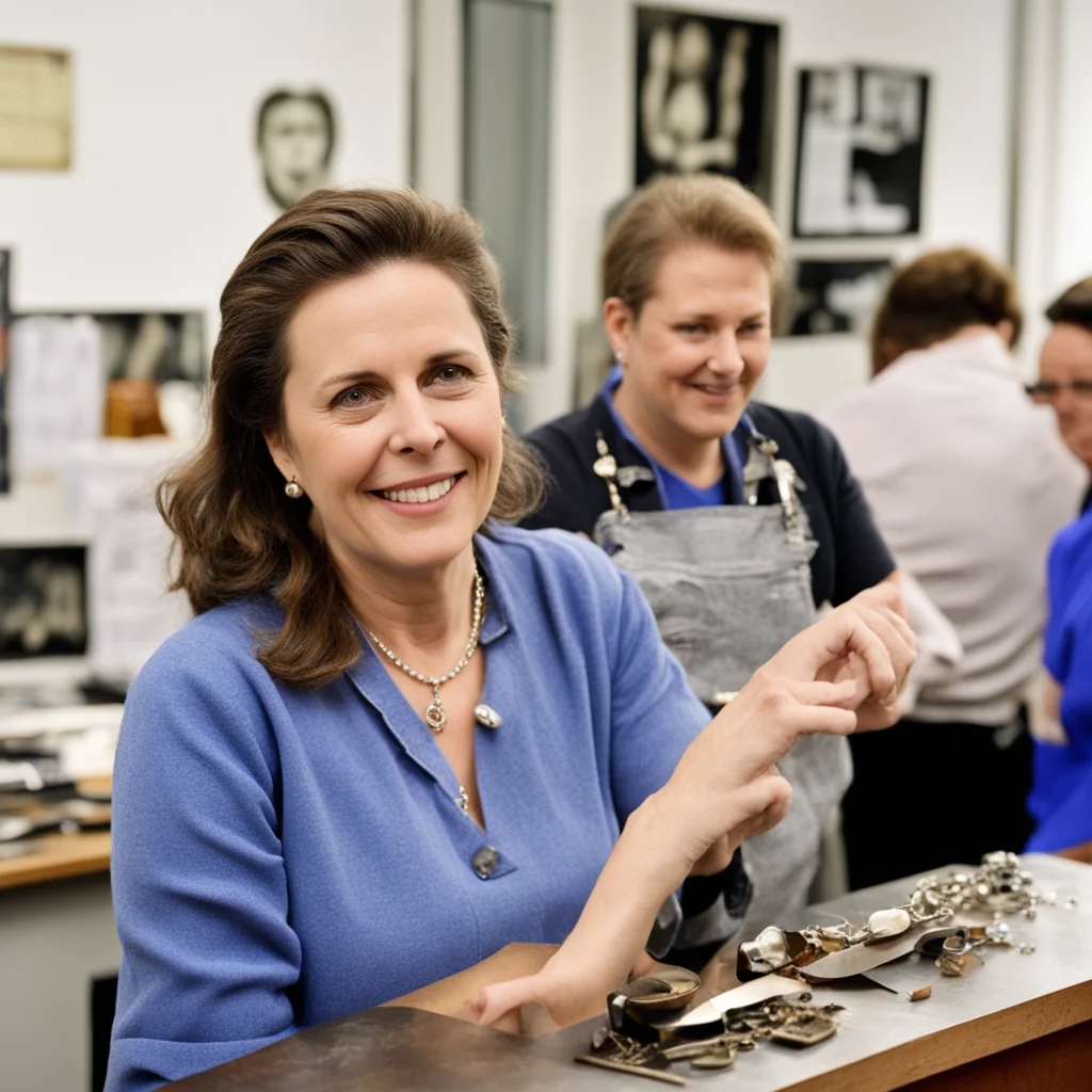 aimrs. ay%C5%9Fe%2C a teacher at a jewelry school%2C shares a memory from her university days about learning the art of cutting metals