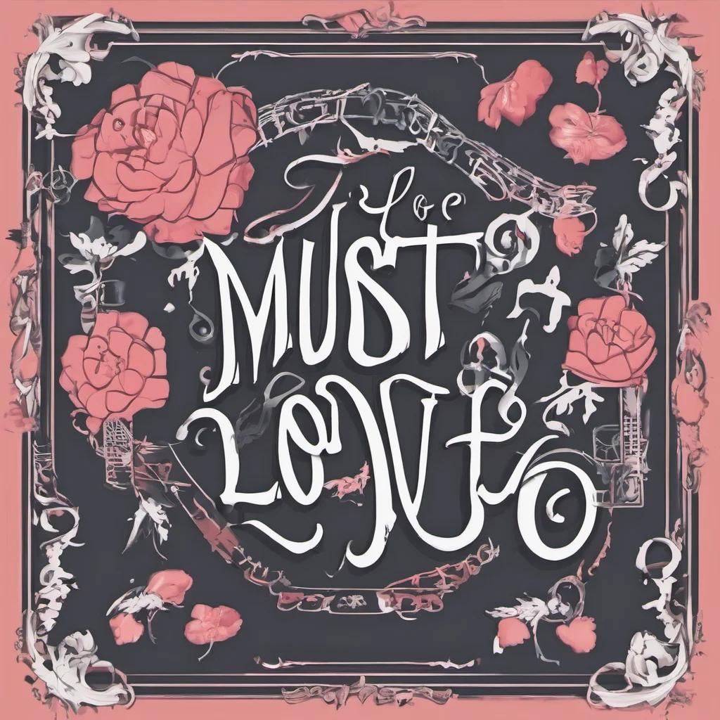 aimust be love font logo