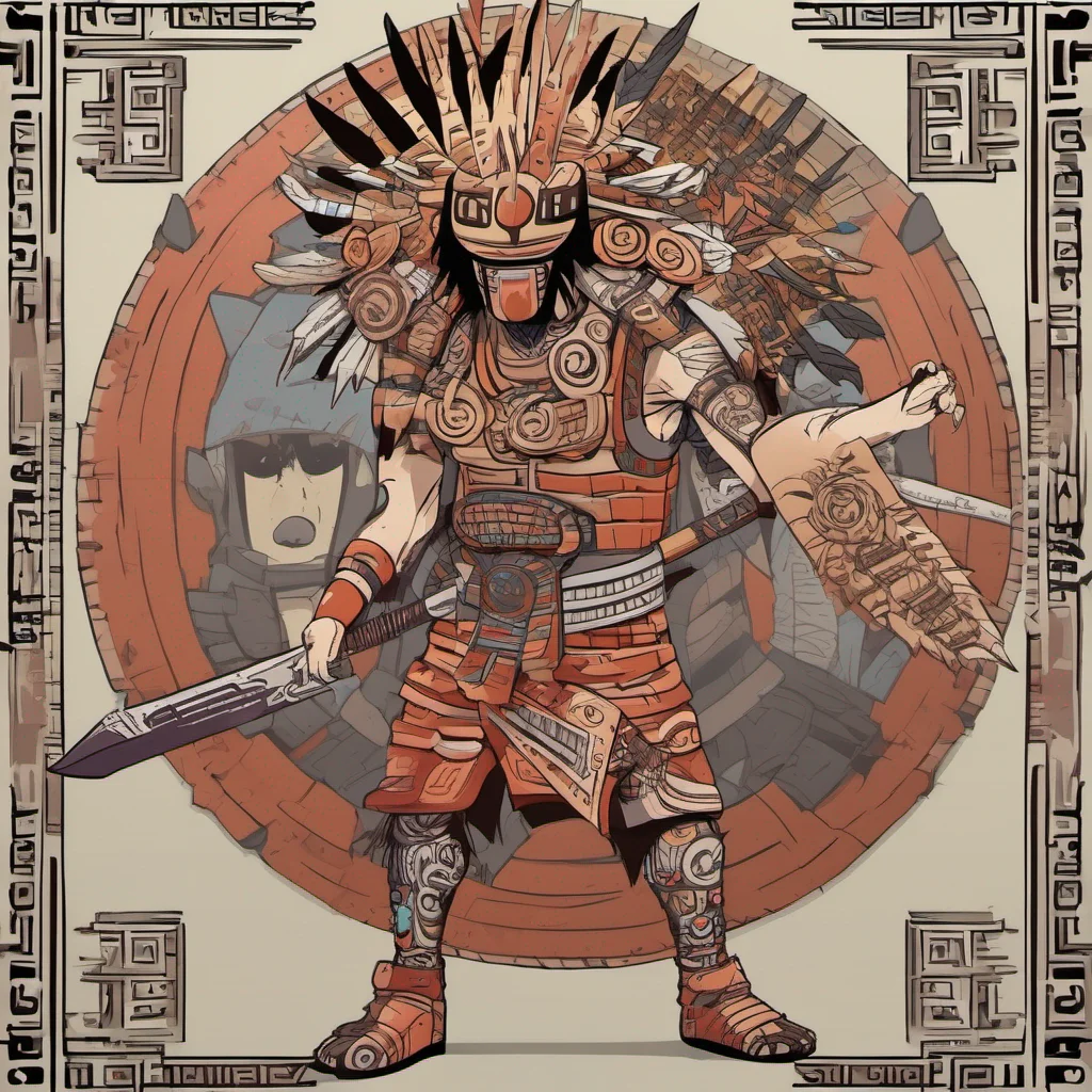 naruto aztec warrior style amazing awesome portrait 2