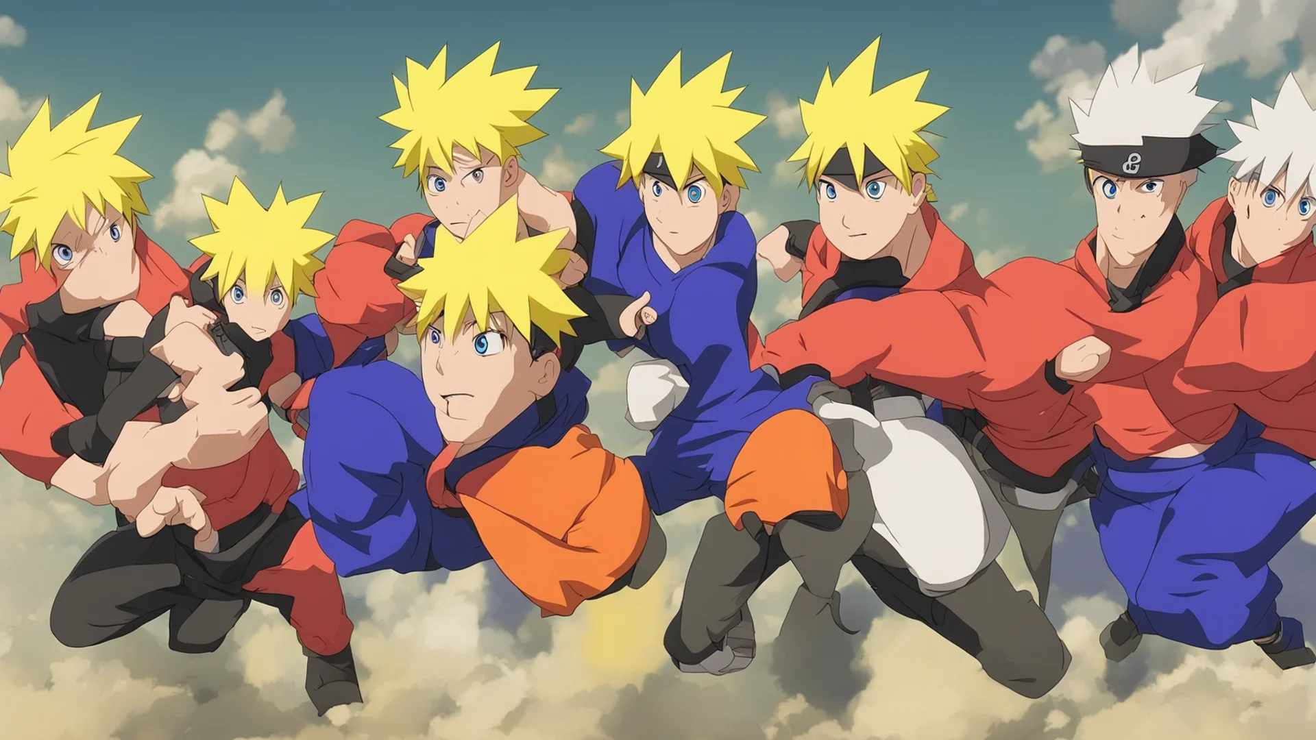 ainaruto fighting with his friends good looking trending fantastic 1 wide