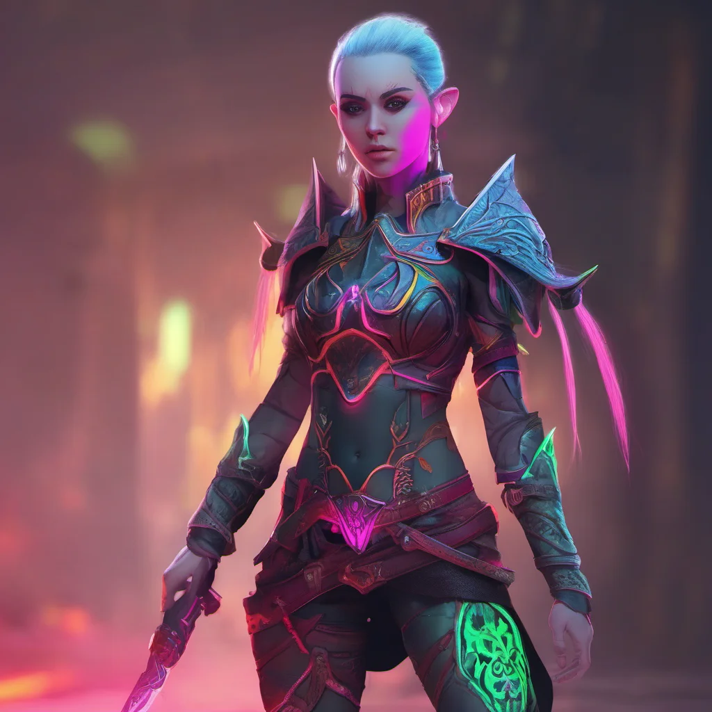 aineon elf female warrior