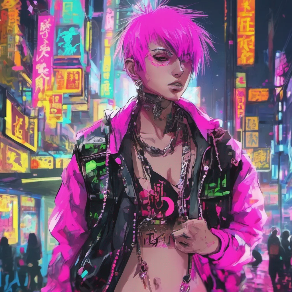 neon punk anime hu tou amazing awesome portrait 2