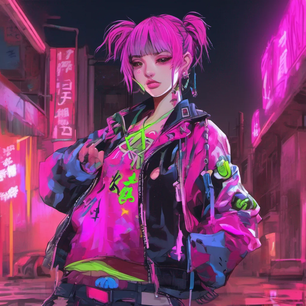 neon punk anime hu tou good looking trending fantastic 1