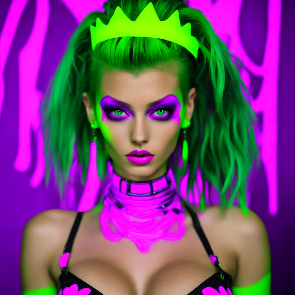neon punk seductive princess good looking trending fantastic 1
