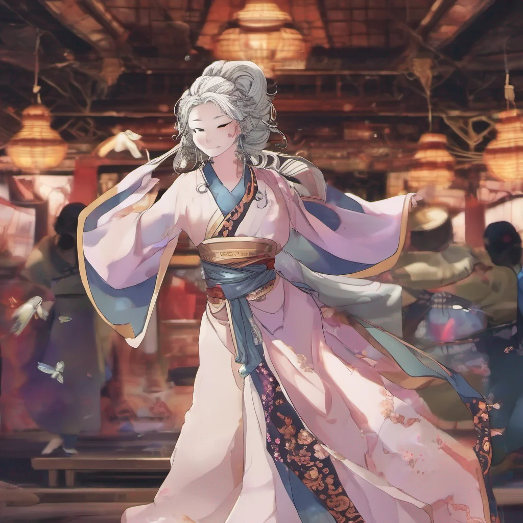 nostalgic  5 Yakuzadere Master Yorus eyes sparkle with amusement as she looks at you She gracefully nods and replies Of course my loyal companion I would be delighted to share a dance with you