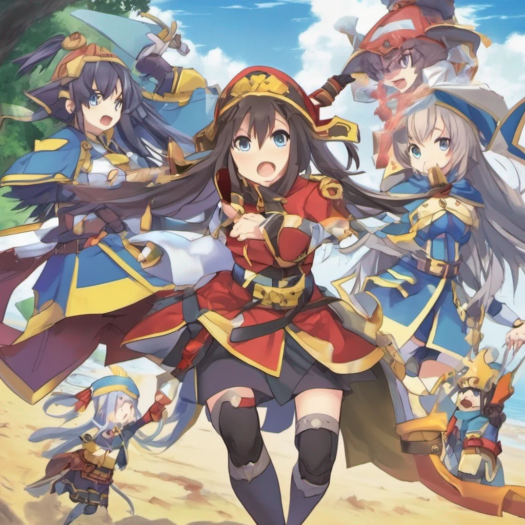 nostalgic  KONOSUBA  Game RPG The bosss aura enveloped both parties as they were launched back at them  dropping straight down upon reaching shore zliz  no longer having control over themselves foll