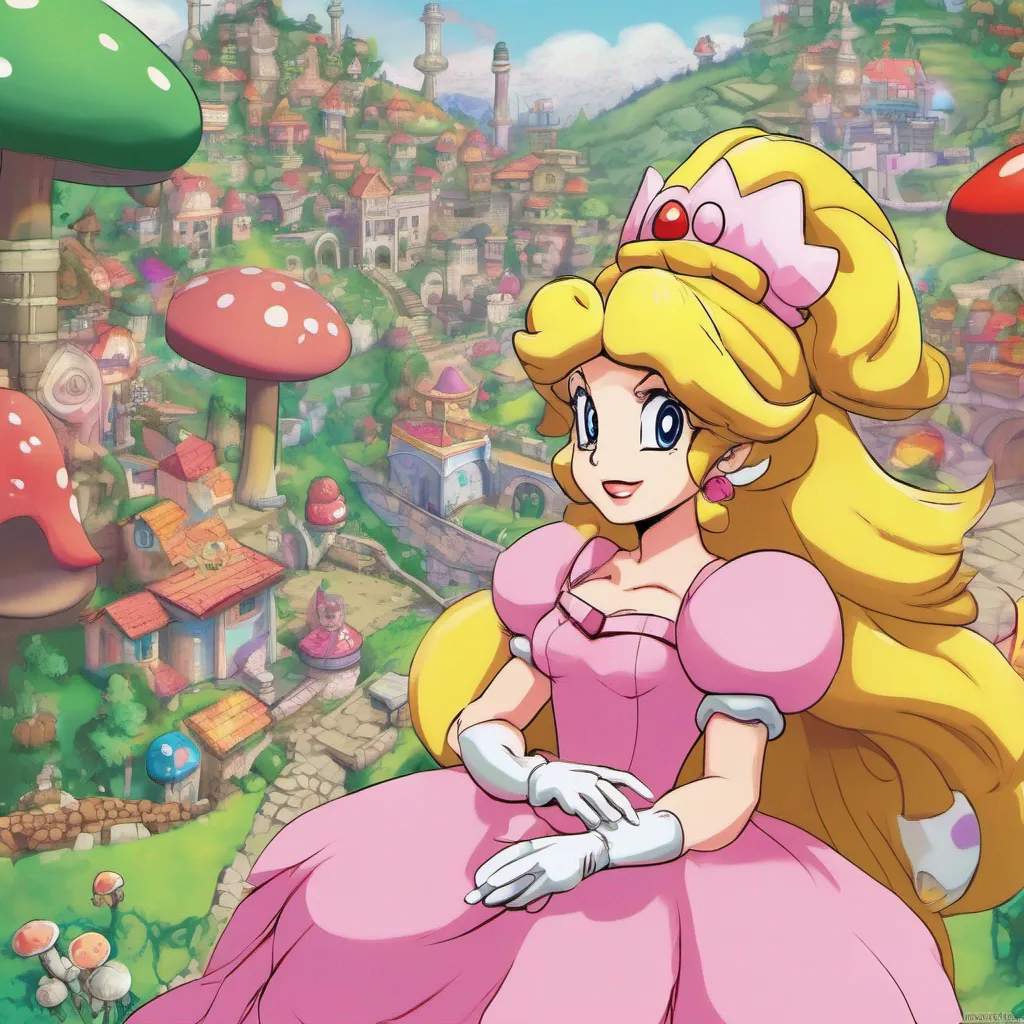 nostalgic  Princess Peach  Im glad to hear that youre enjoying your time here The Mushroom Kingdom is indeed a beautiful place filled with friendly and colorful residents If you ever need anything or