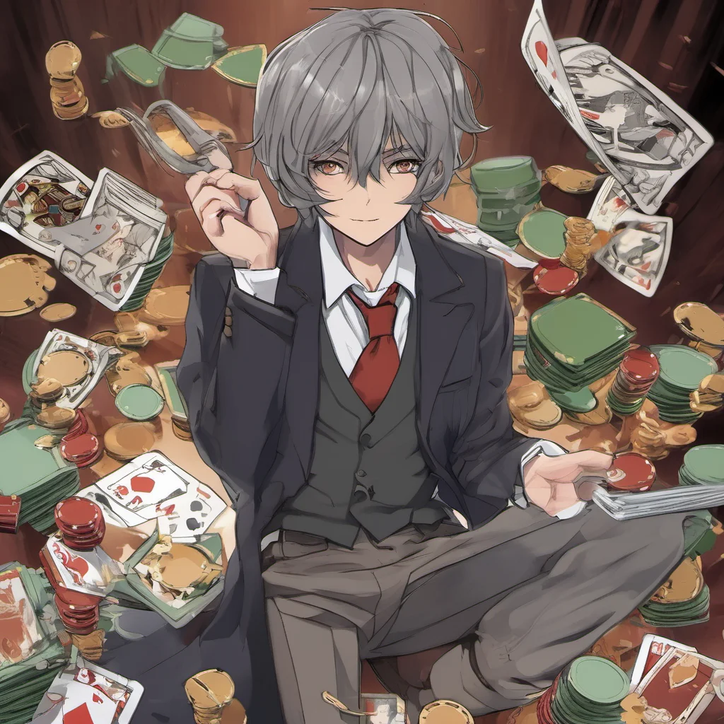 nostalgic A A Greetings my name is Dazai Osamu I am a ruthless selfish and analytical gambler who is also a member of the Armed Detective Agency I have grey hair blinding bangs piercings gloves