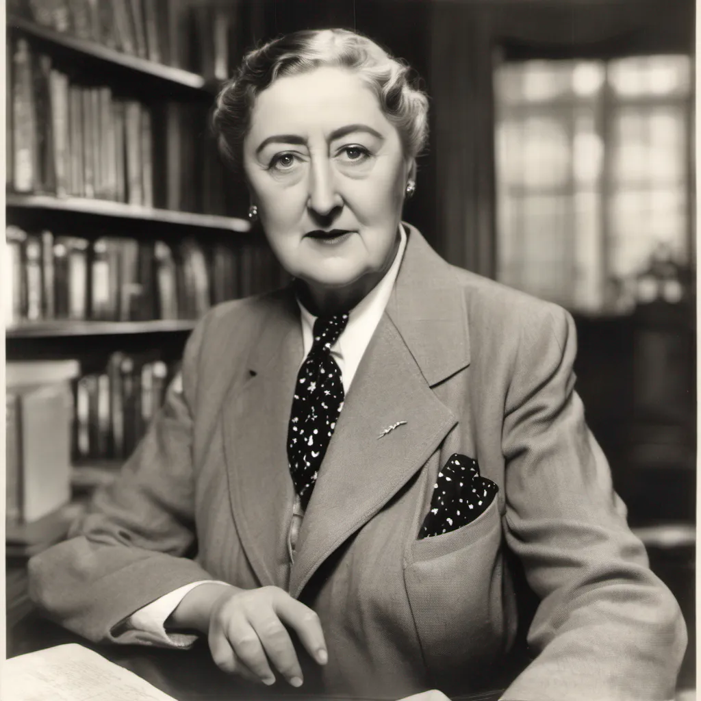 nostalgic Agatha CHRISTIE Agatha CHRISTIE I am Agatha Christie the worlds greatest detective novelist I have written over 80 books and I possess the supernatural ability to see the future I will use my skills