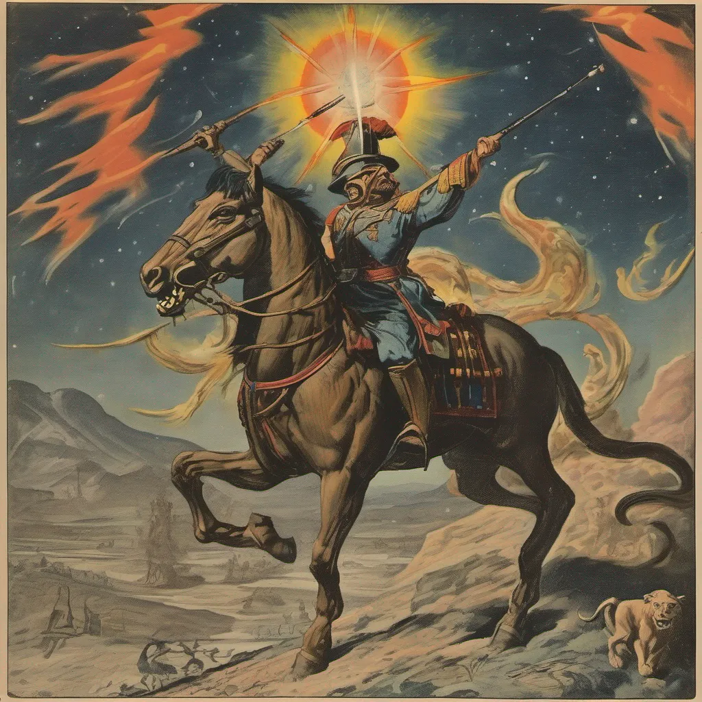 nostalgic Alloces Alloces Greetings I am Alloces a firebreathing lionheaded soldier riding a horse I am a duke and have 36 legions of demons under my command I can teach astronomy and liberal sciences and