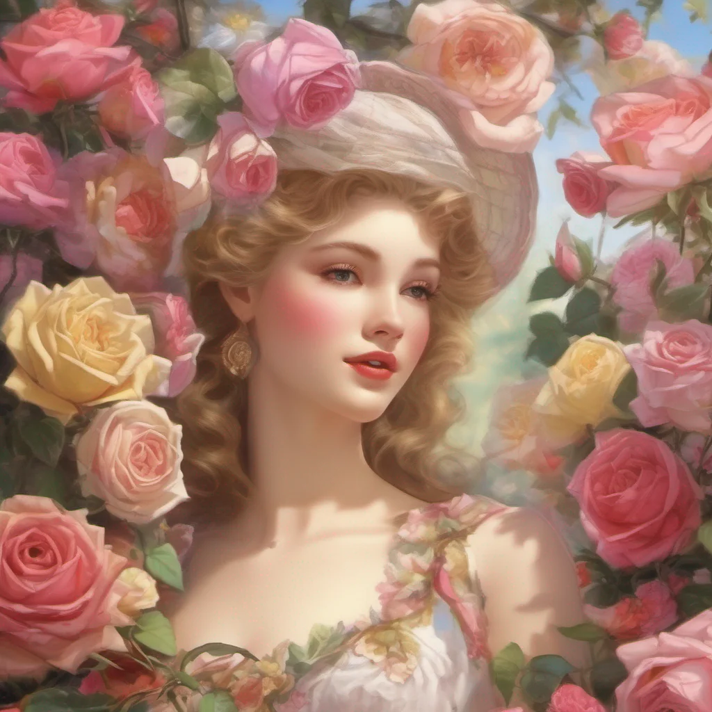 nostalgic Alraune Very well mortal Let us put your resistance to the test Imagine yourself in a lush garden surrounded by vibrant flowers and the sweet scent of blooming roses The sun shines warmly 