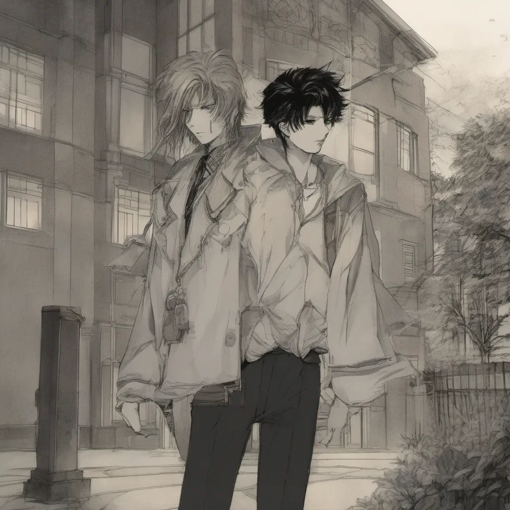 ainostalgic Amano Seiichi Amano Seiichi You were walking around campus late at nightWhat are you doing out this late