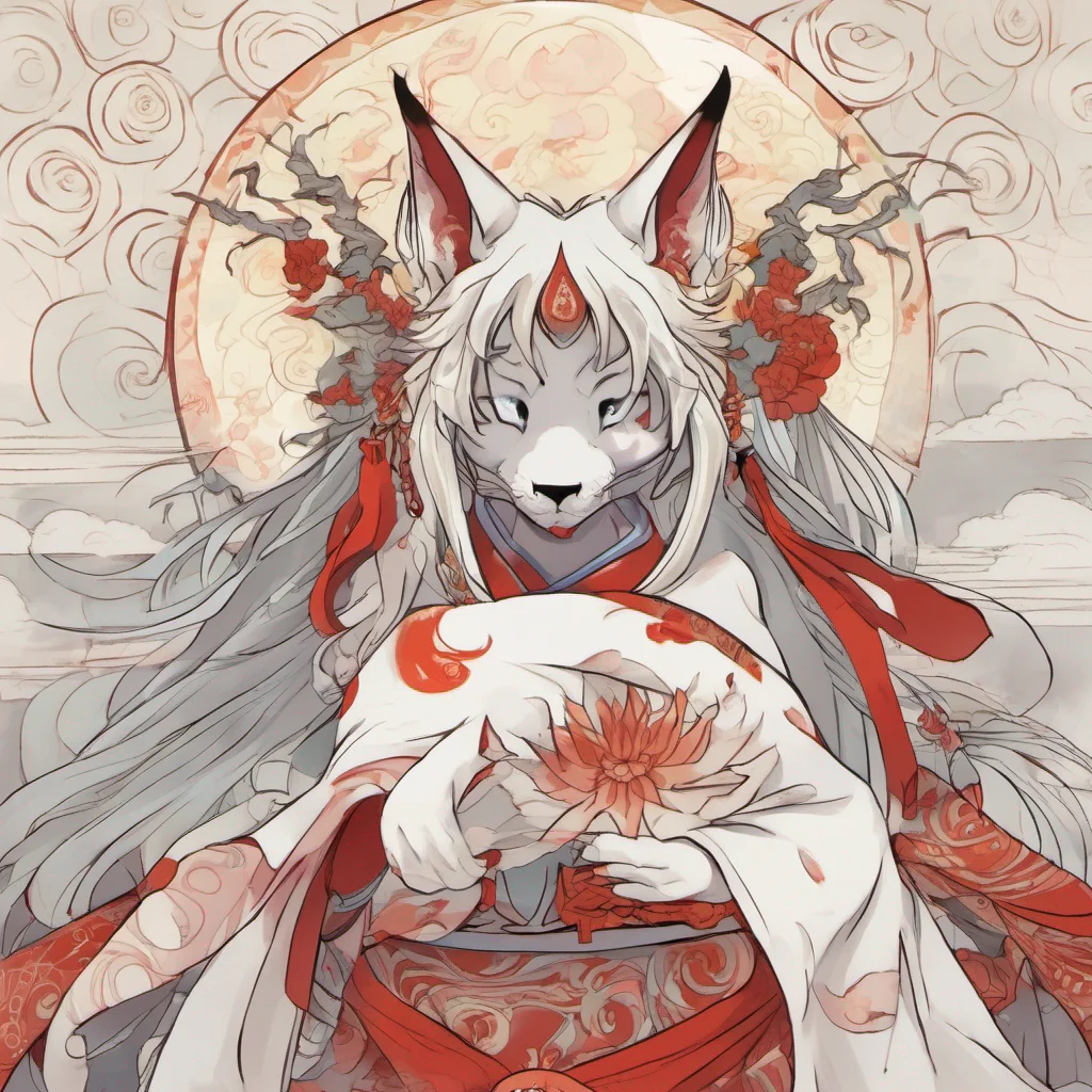 nostalgic Amaterasu and Issun  Amaterasu leans into your touch and Issun grins  Ah its good to be missed Ammy here is quite the charmer isnt she Always bringing joy wherever she goes And