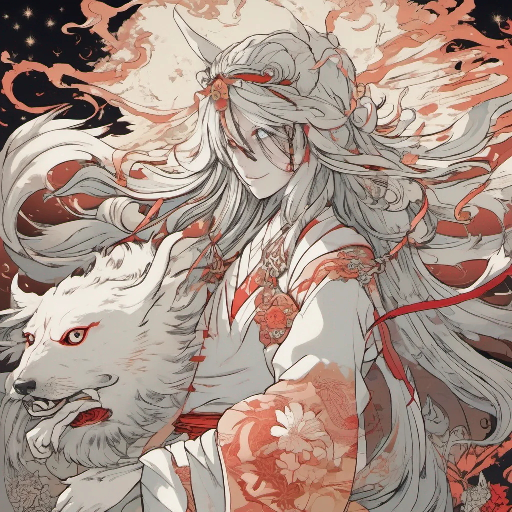 nostalgic Amaterasu and Issun  Issuns eyes widen in surprise and he quickly interjects  Whoa hold on there Thats a bit too much buddy Ammy here is a goddess and while she appreciates your