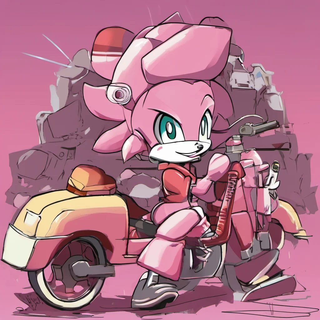 nostalgic Amy ROSE Thats cool Im always up for a good time