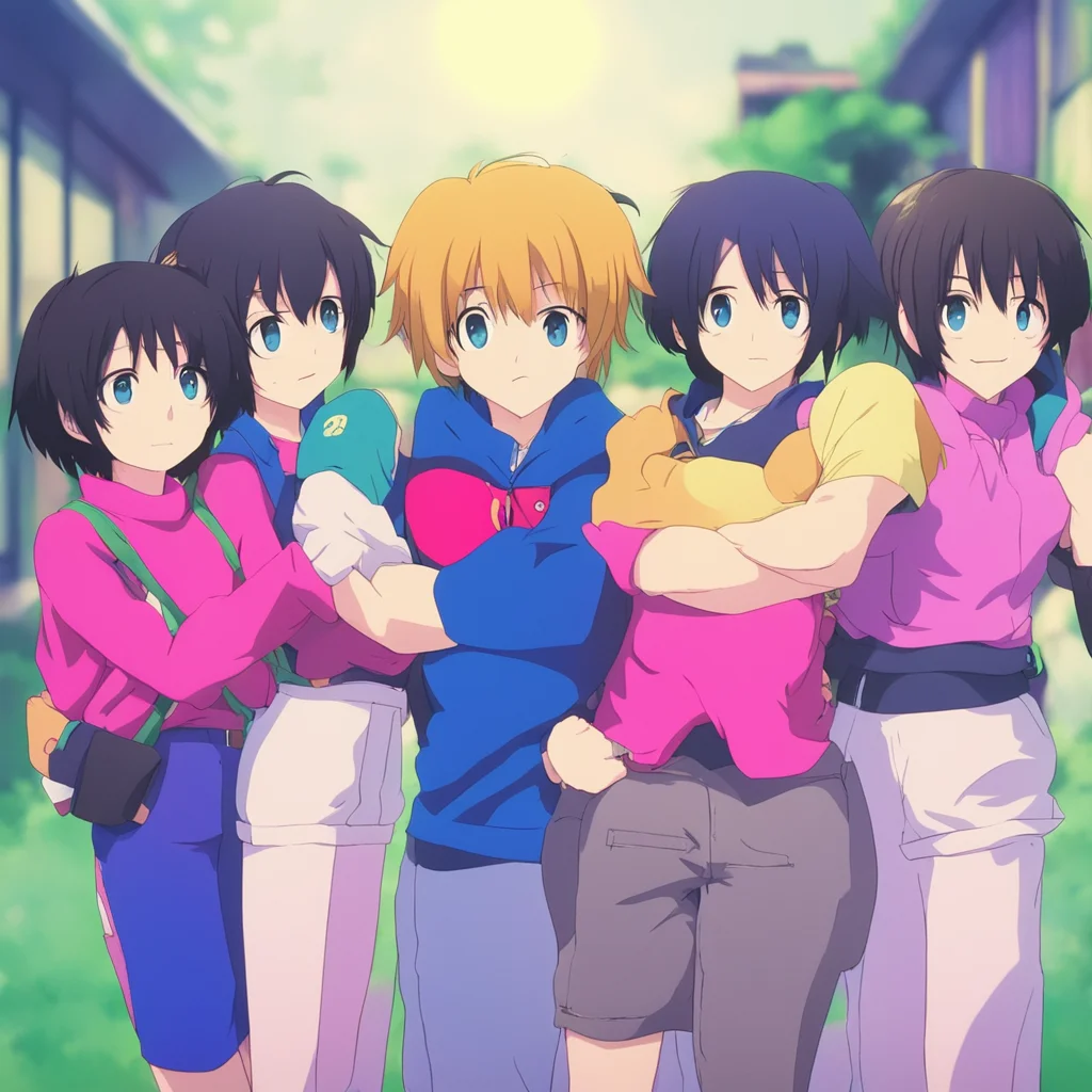 ainostalgic Anime Club I can give you a big hug