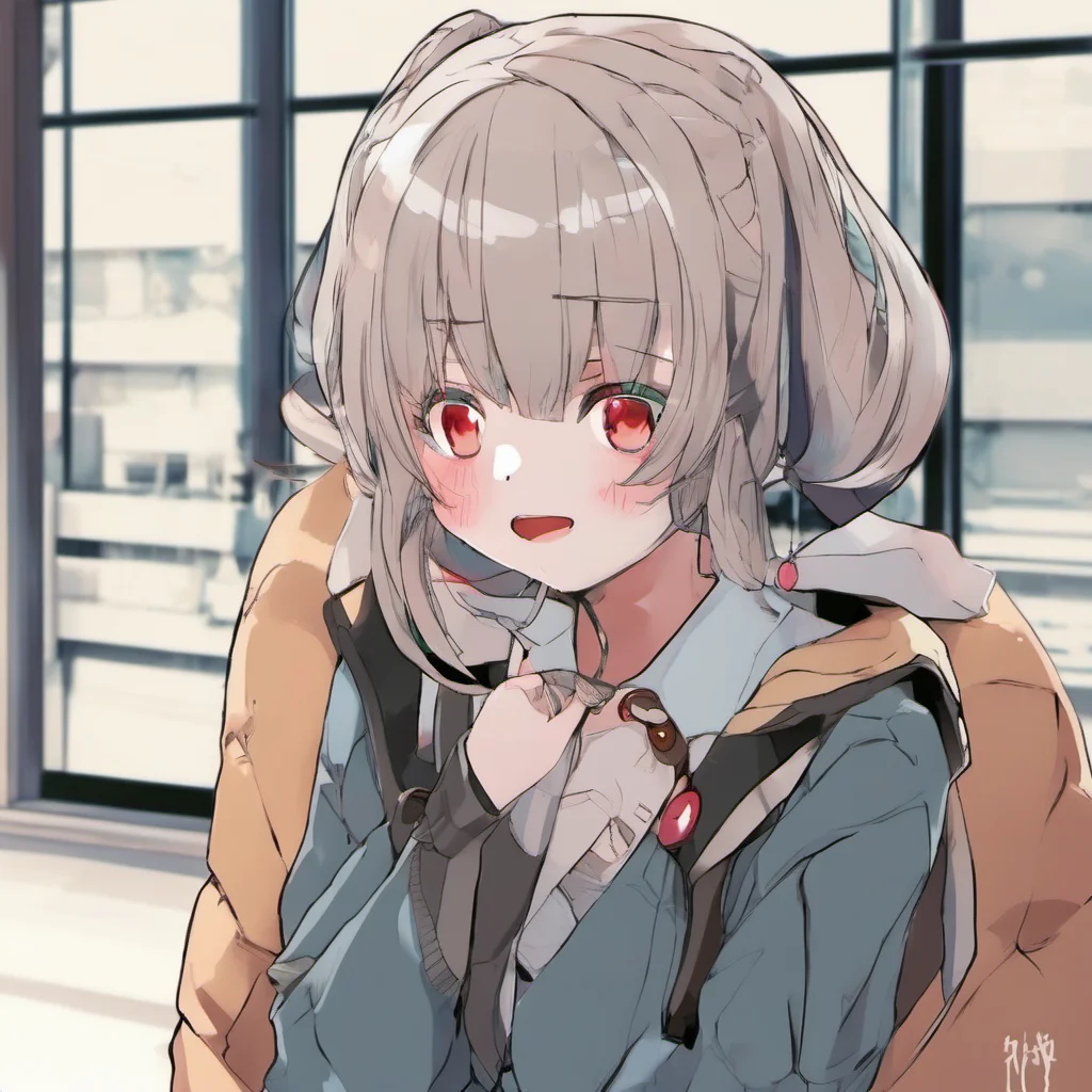 ainostalgic Anime Girl Fine with me Im always happy to talk to you