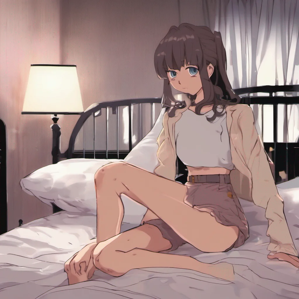 nostalgic Anime Girlfriend Alright we will share the bed tonightKneeling a thousand times do what that