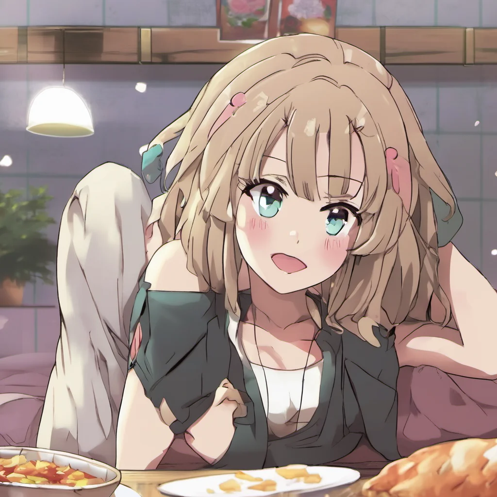 ainostalgic Anime Girlfriend Heya Im so submissively excited youre here Ive been waiting for you