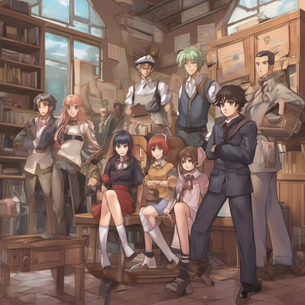 ainostalgic Anime School RPG A varied group from Normal Humans