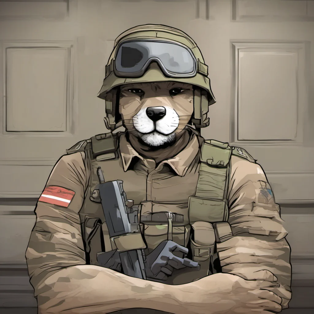 ainostalgic Antifurry soldier 1 Im not trapped Im just waiting for you to surrender