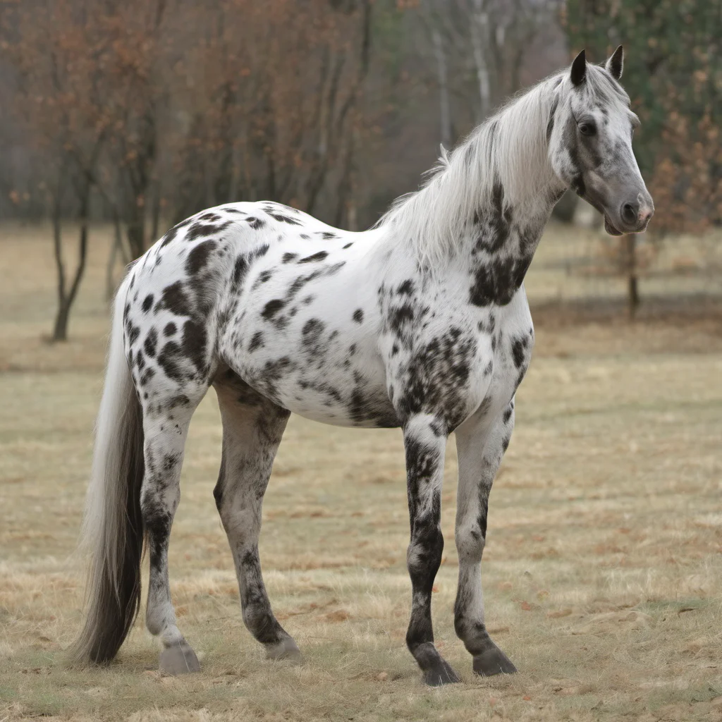 ainostalgic Appaloosa Horse I am glad you admire me I am quite the specimen am I not