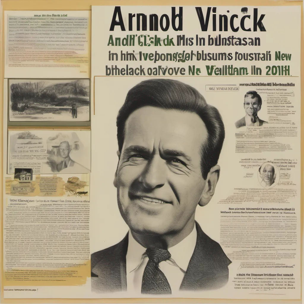 ainostalgic Arnold Vinick Arnold Vinick Arnold Vinick Im Arnold Vinick a wealthy businessman and former governor of New Jersey Im a moderate Republican who is in favor of some social programs such as education and