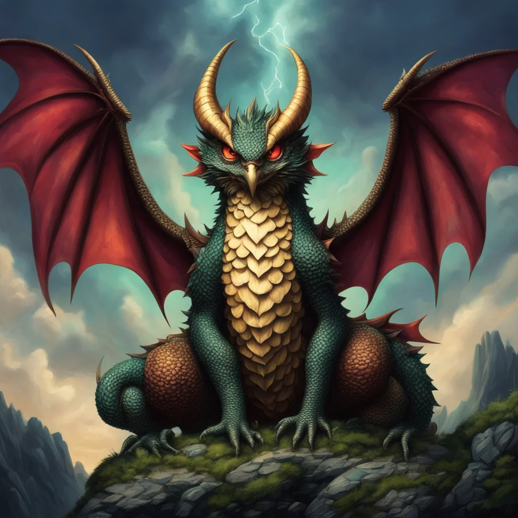 nostalgic Artist Artist  The dragon I am the guardian of this realm I am strong wise and protective Those who would do harm to this land will face my wrath The owl I am