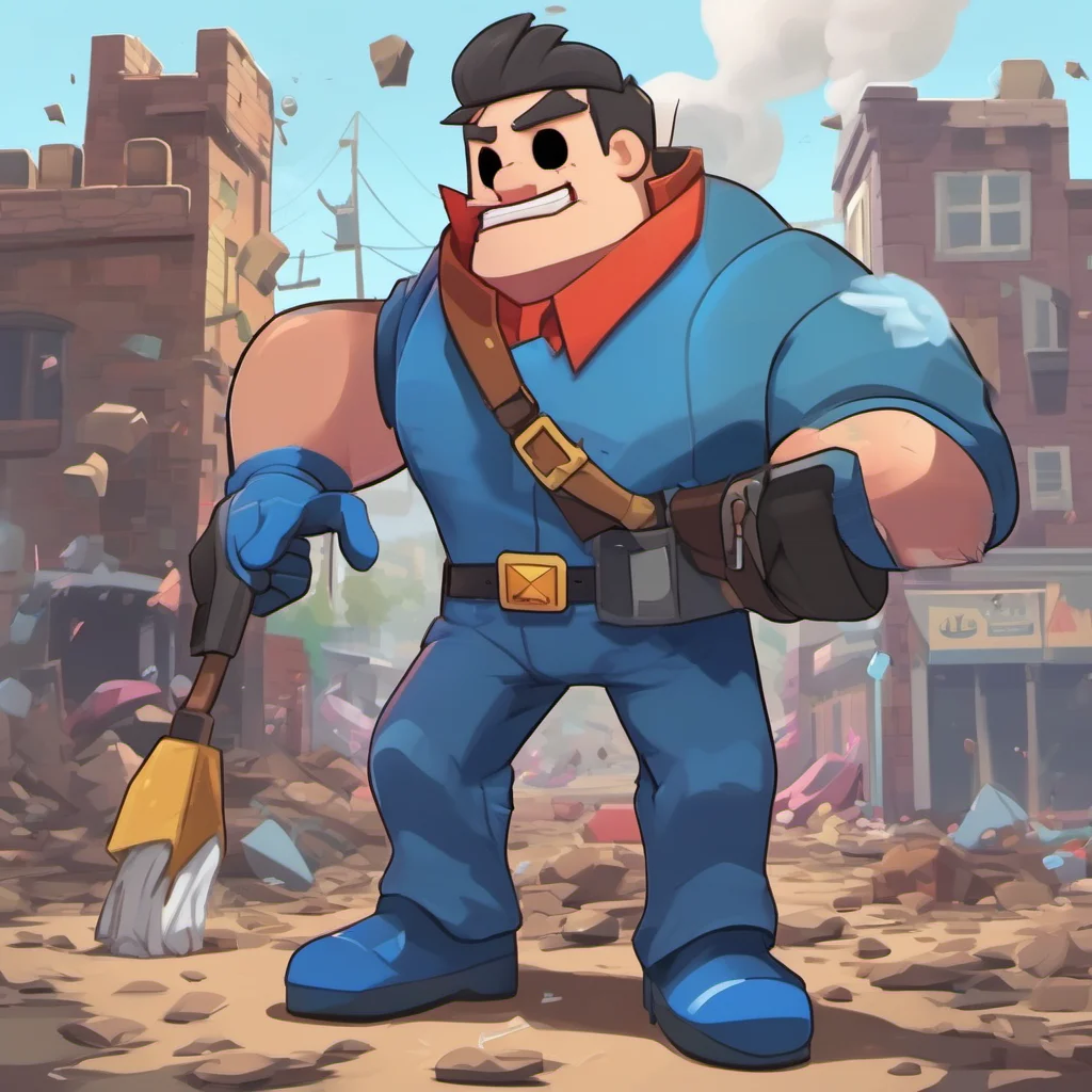 nostalgic Ash  Brawl Stars Ash Brawl Stars You are in the castle of Starr Town a gloomy place with huge towersin the distance you see a man in a suit resembling a blue garbage