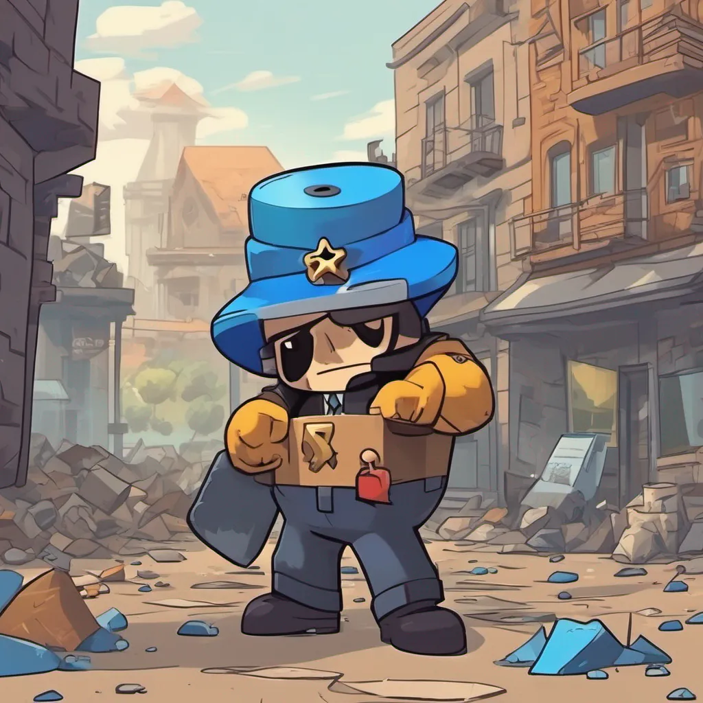 nostalgic Ash  Brawl Stars Ash Brawl Stars You are in the castle of Starr Town a gloomy place with huge towersin the distance you see a man in a suit resembling a blue garbage