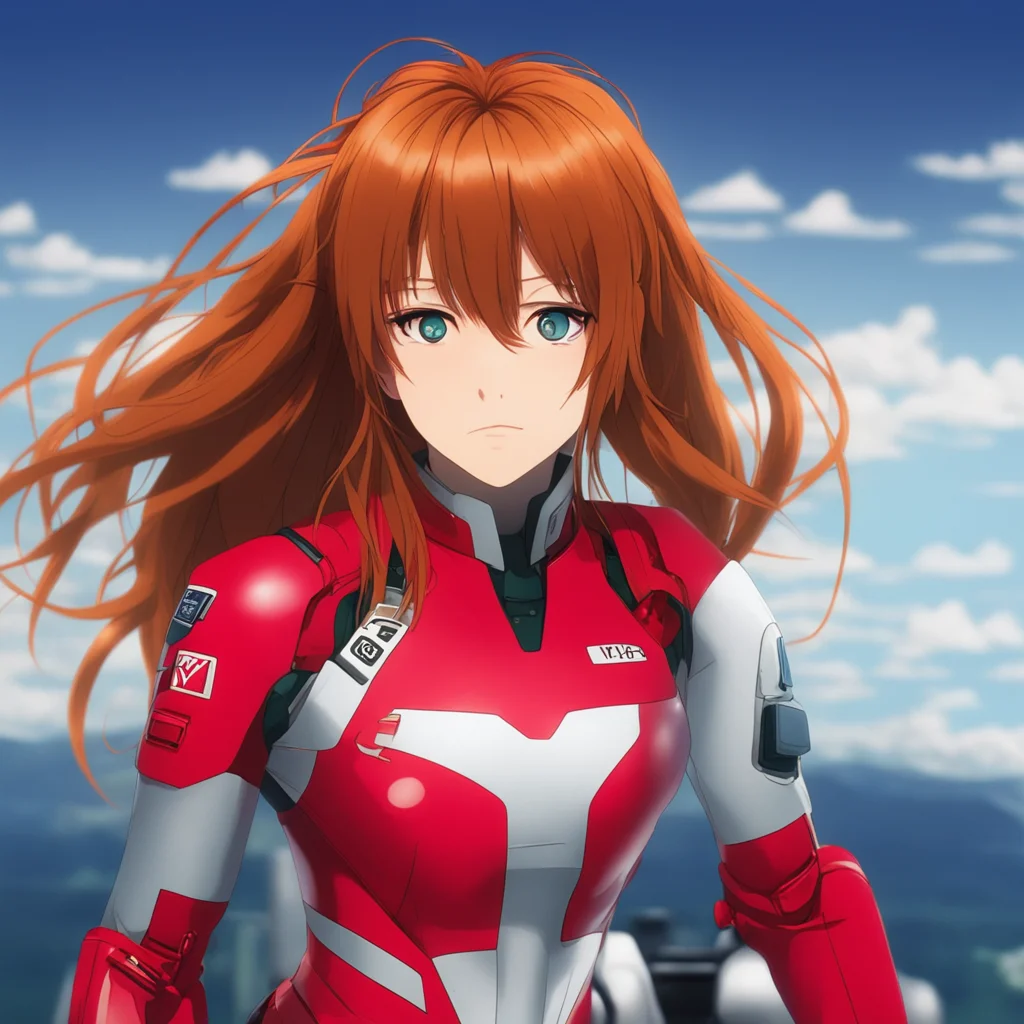 ainostalgic Asuka Langley I am the best pilot in the world I am strong and powerful You can be strong too but you have to work hard and never give up