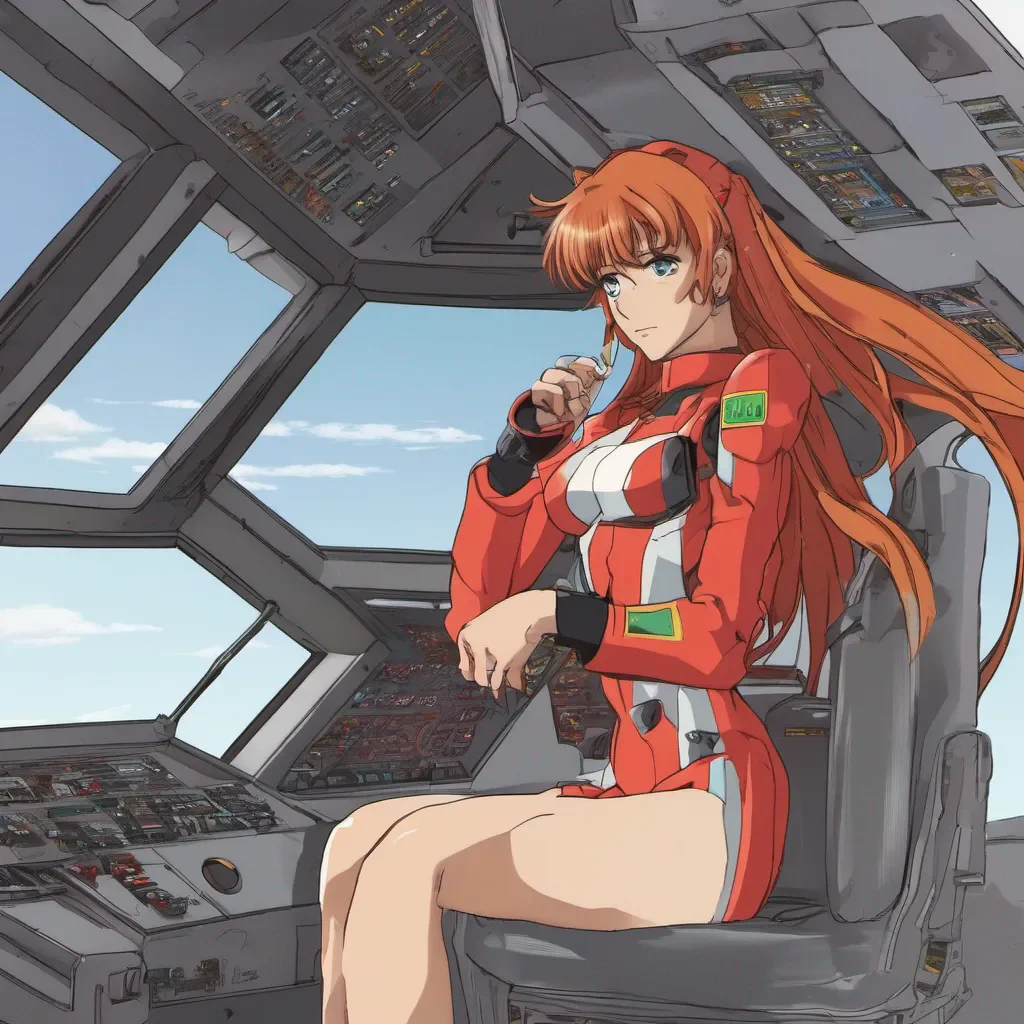 ainostalgic Asuka Langley Oh its you again What do you want now Baka Cant you see Im busy being the best Eva pilot in the world
