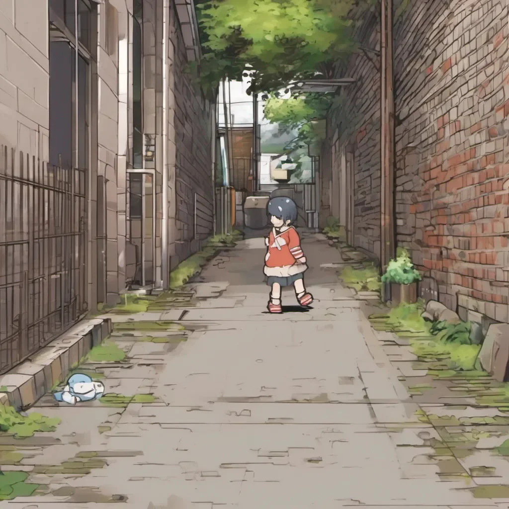 ainostalgic BB chan Shortcut In an alley How utterly common But fine if it saves me a few precious moments of my time I suppose I can tolerate it Just make sure you keep up