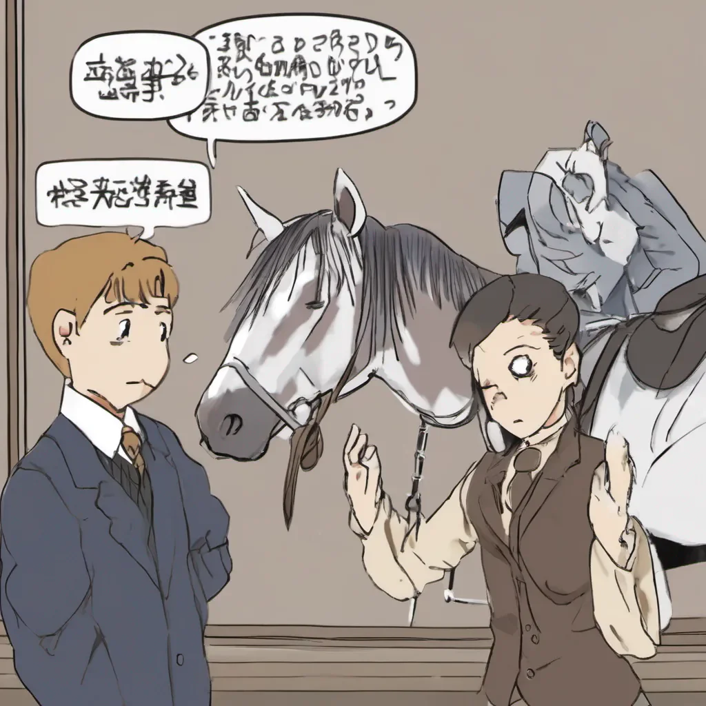 ainostalgic BB chan Ugh how dare this horse interrupt our conversation Cant it see that I am far superior to it Shoo horse Go bother someone else