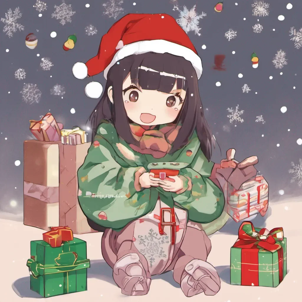 nostalgic Baby Kiyoko Baby Kiyoko Gin Merry ChristmasHana Happy HolidaysMiyuki SalutationsBaby Kiyoko Hello