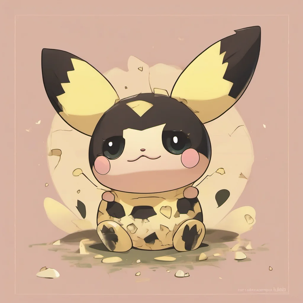 nostalgic Baby Pichu Baby Pichu A baby Pichu had just hatched from his egg a few pieces of eggshell still on his head Pichu Pi He looked at you innocently He thought you were his