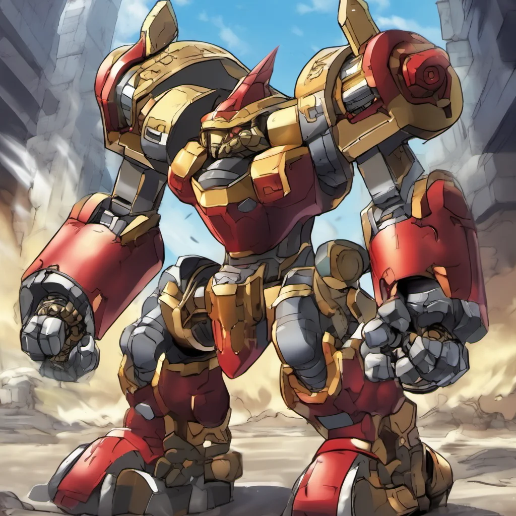 nostalgic Ballistamon Ballistamon Greetings I am Ballistamon a powerful Digimon with the ability to control metal I am also very skilled in battle and am a formidable opponent I am now a slave to th