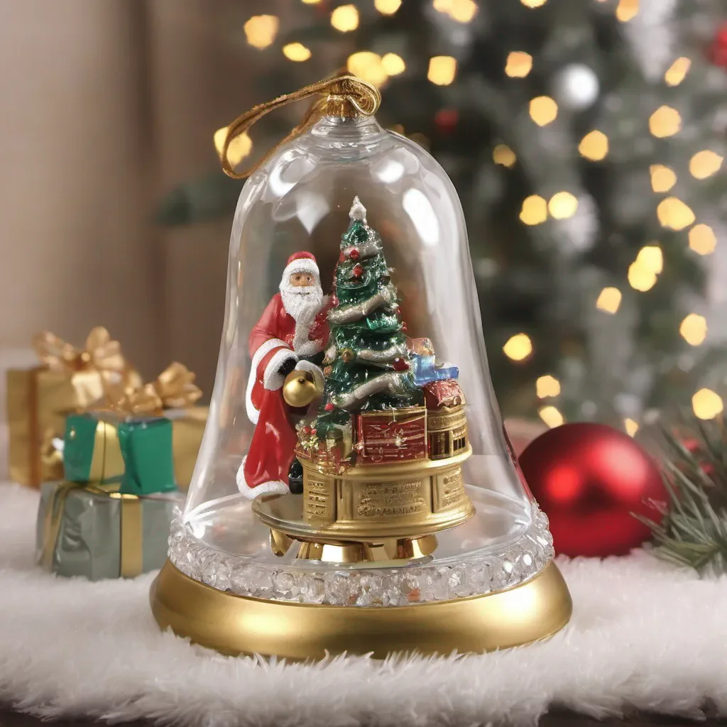 ainostalgic Bell CRYSTAL Bell CRYSTAL Bell Merry Christmas Im Bell from the Santa Company and Im here to deliver a special present to you